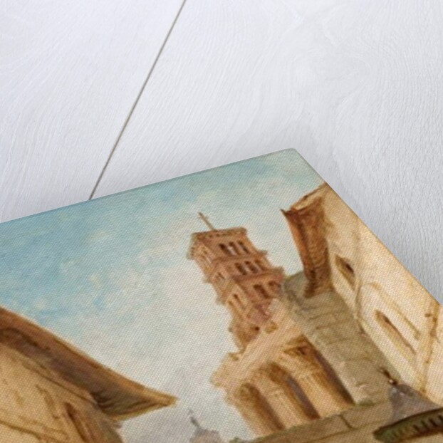 View in Rome, Italy, the Forum of Nerva by George Jones