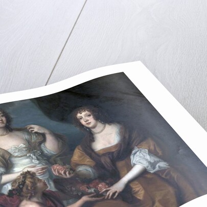 Lady Elizabeth Thimbelby and Dorothy, Viscountess Andover by Anthony van (after) Dyck