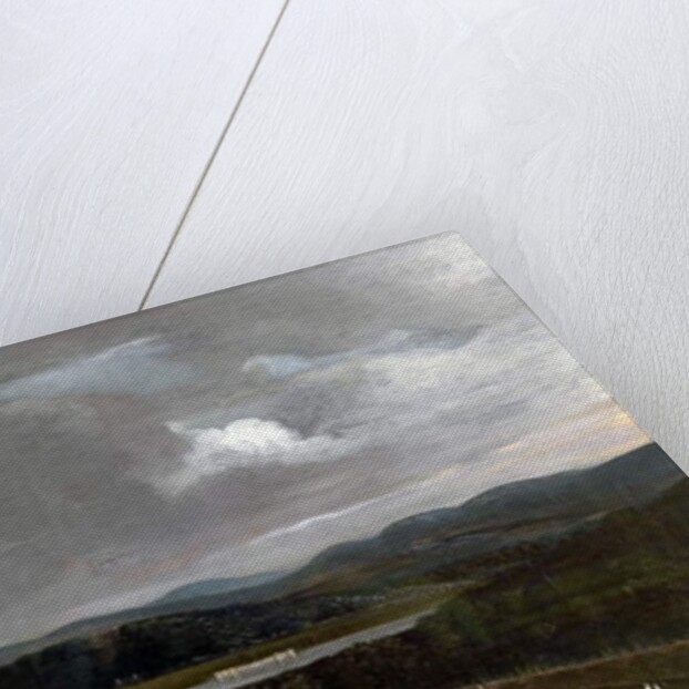 East View of Newstead Abbey, Nottinghamshire and the Great Garden, 1758 by Richard Byron