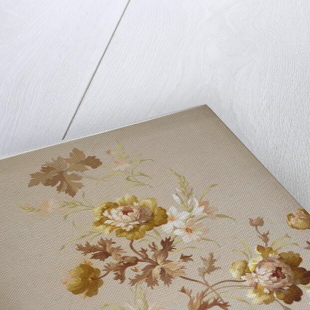 Carpet design by English School