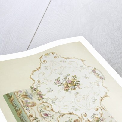 Carpet design by English School