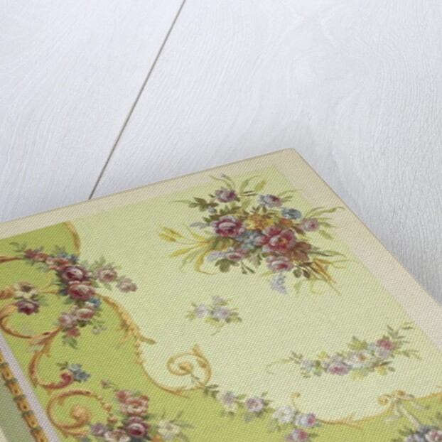 Carpet design by English School