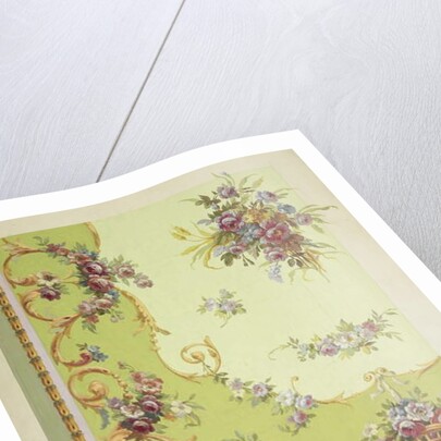 Carpet design by English School