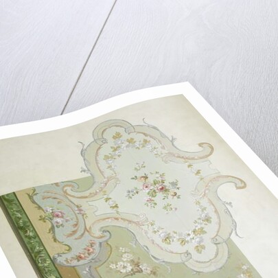 Carpet design by English School