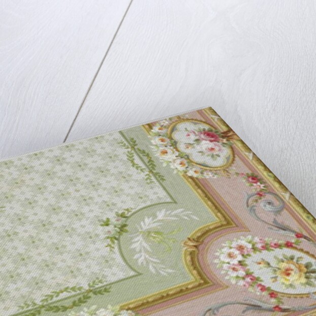 Carpet design by English School