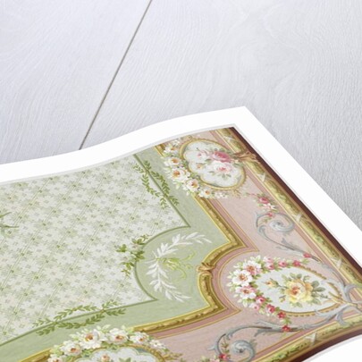 Carpet design by English School