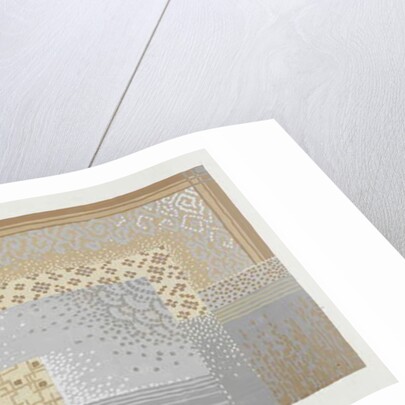 Carpet design by English School