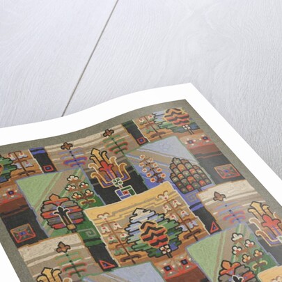 Carpet design by English School