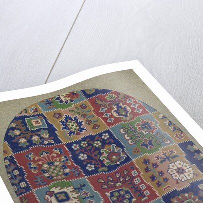 Carpet design by English School