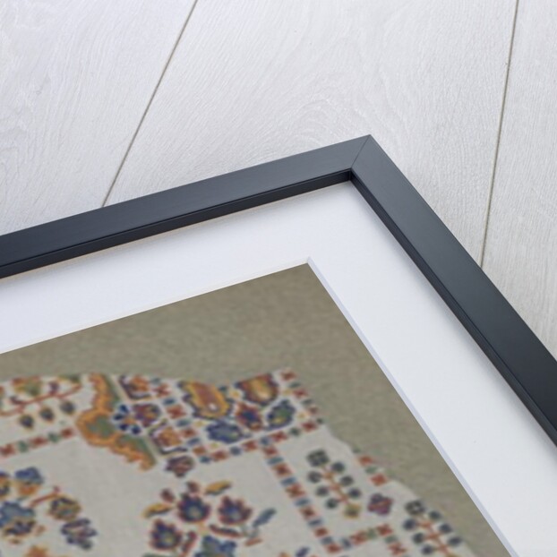 Carpet design by English School