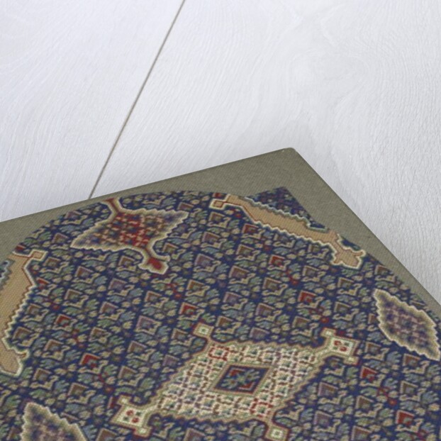 Carpet design by English School