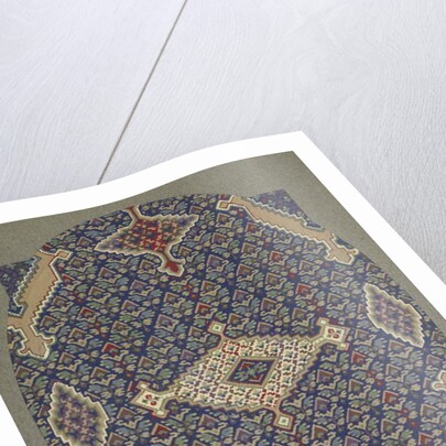 Carpet design by English School