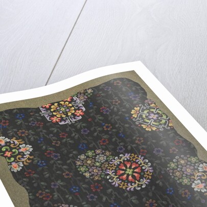 Carpet design by English School