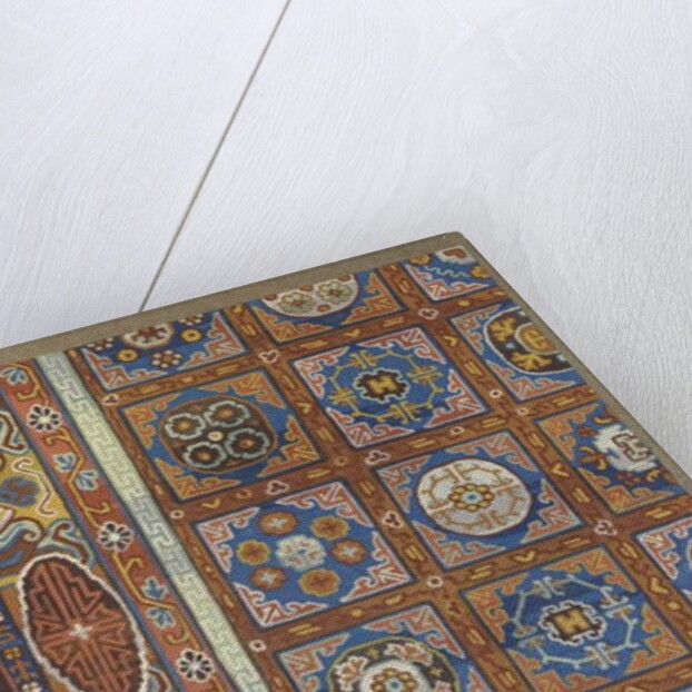 Carpet design by English School