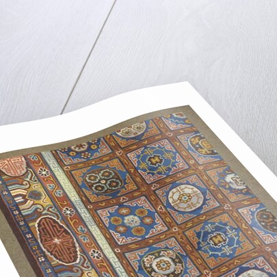 Carpet design by English School