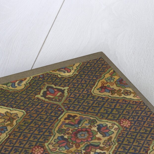 Carpet design by English School