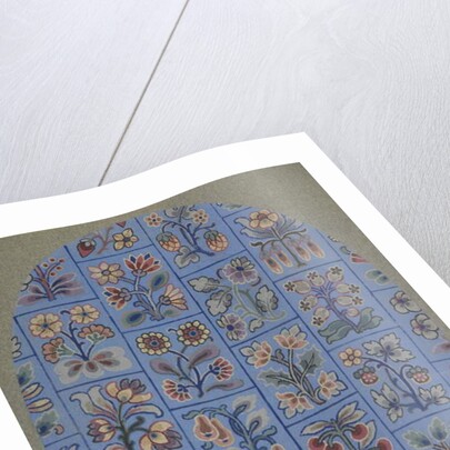 Carpet design by English School