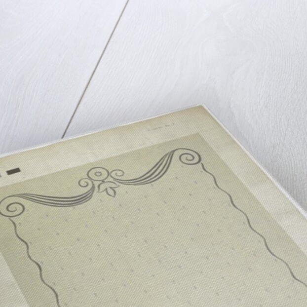 Carpet design by English School