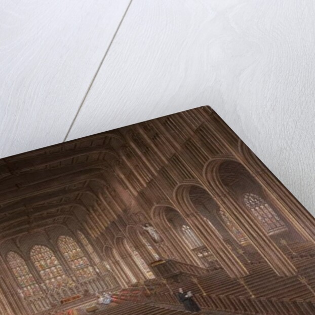 Interior of St. Michael's Church, Coventry, 1862 by David Gee