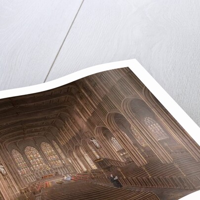 Interior of St. Michael's Church, Coventry, 1862 by David Gee