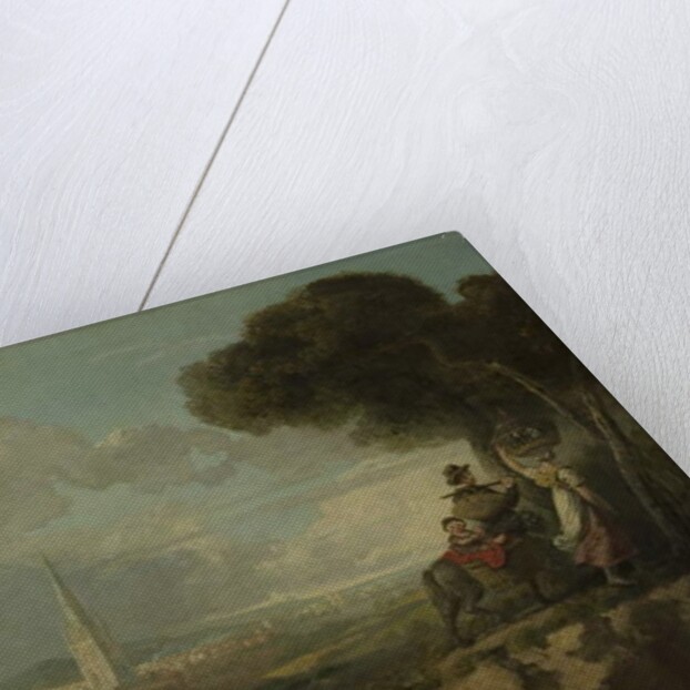 Coventry from Hillfields, c.1807 by Edward Junior Rudge