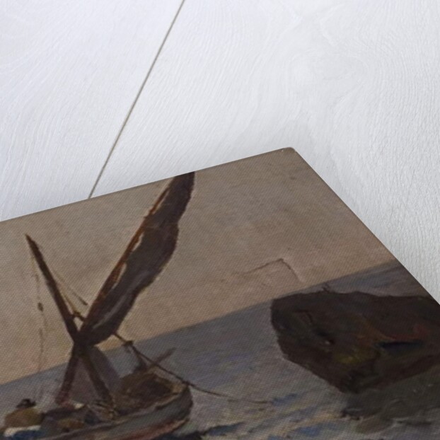 Boats on the Shore, early 20th century by Frederick William Jackson