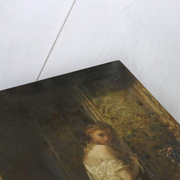 Woman in White, 1872 by Alfred Woolmer