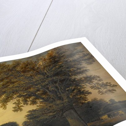 The Binley Oak, 1848 by Edwin Brown