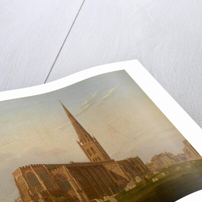 St. Michael's Church, Coventry, c.1824 by Edward Junior Rudge