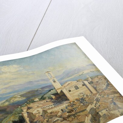 The Roofs of Perugia, 1911 by Susan Isabel Dacre