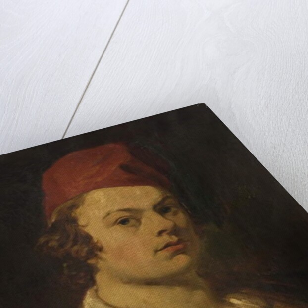 Portrait of an Unknown Man in a Red Cap, 1851 by William Thomas Roden