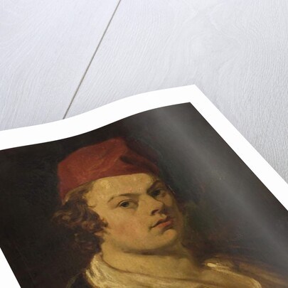 Portrait of an Unknown Man in a Red Cap, 1851 by William Thomas Roden