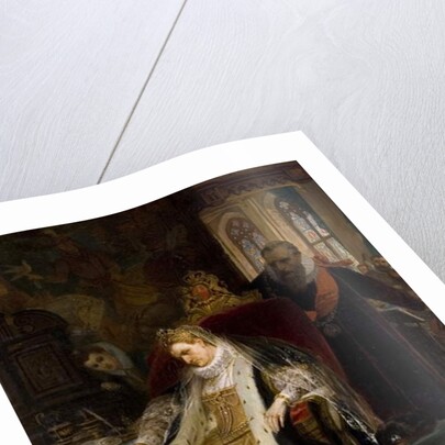 A Troubled Elizabeth, late 19th century by Charles Soubre