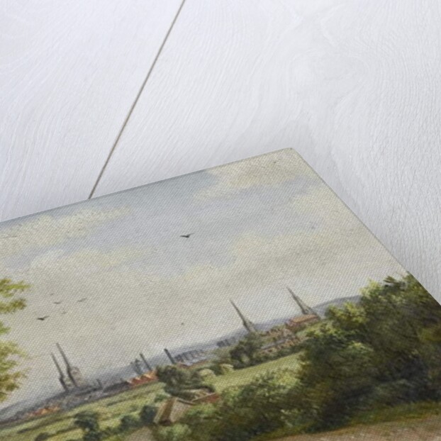 Coventry Spires from Barkers Butts Lane, early 20th century by William Howard Reeve