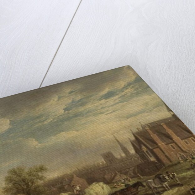 Haymaking at Coventry, mid-19th century by David Gee