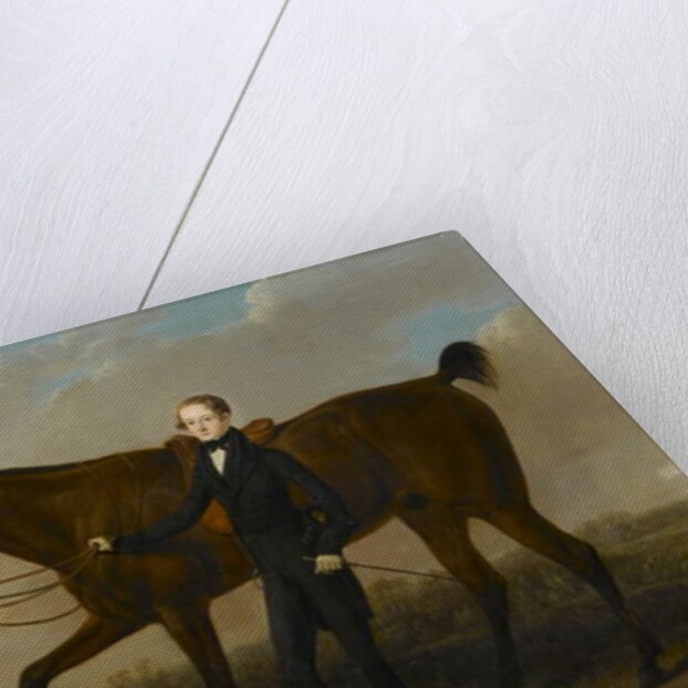 Richard Kevitt Rotherham with his Horse, 1832 by David Gee