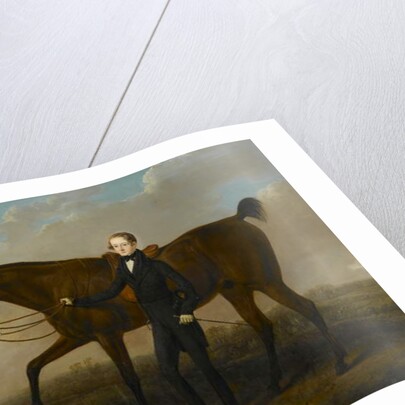 Richard Kevitt Rotherham with his Horse, 1832 by David Gee