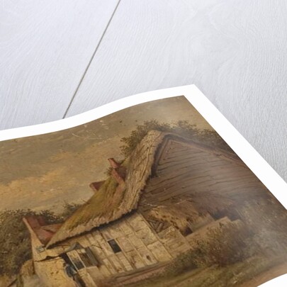 A Gloucestershire Lane, late 19th century by Walter Scott