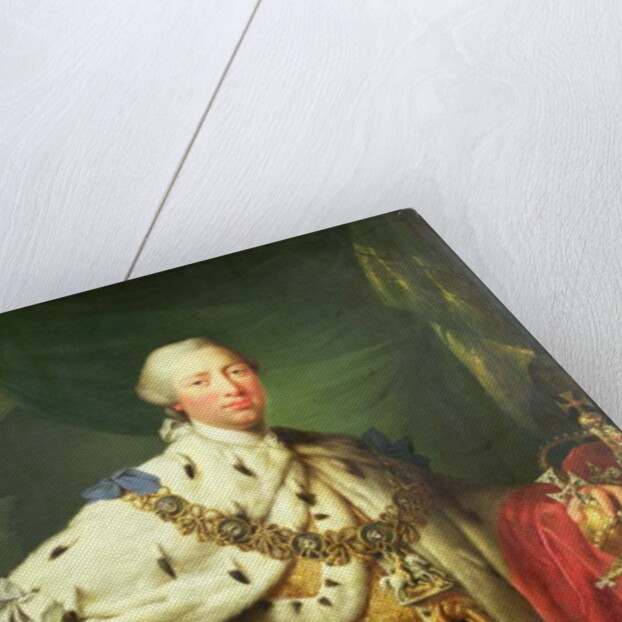 Portrait of George III in his Coronation Robes, c.1760 by Allan Ramsay