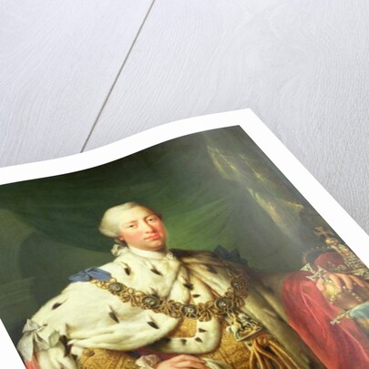 Portrait of George III in his Coronation Robes, c.1760 by Allan Ramsay