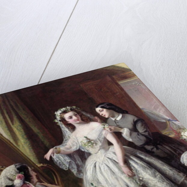 The Bride, 1856 by Abraham Solomon