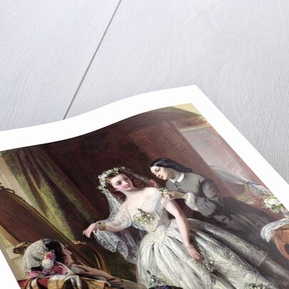 The Bride, 1856 by Abraham Solomon