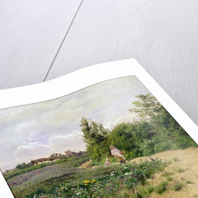 A Surrey Lane, 1890 by John Clayton Adams