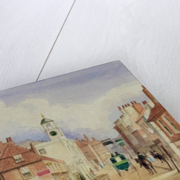 Croydon High Street, c.1850-55 by Ellen Keen