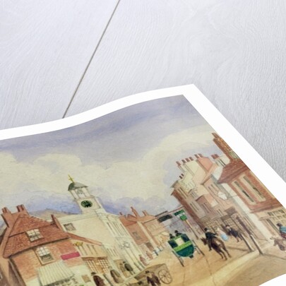 Croydon High Street, c.1850-55 by Ellen Keen