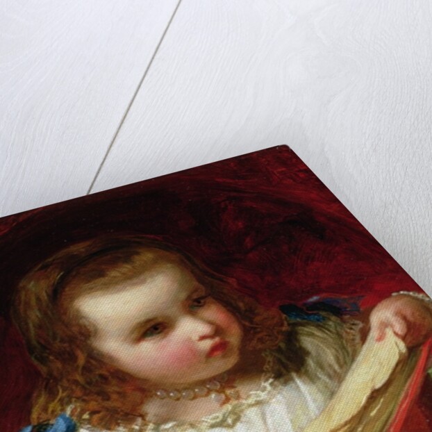 A Girl Reading by James Sant