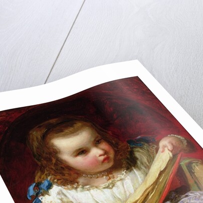 A Girl Reading by James Sant