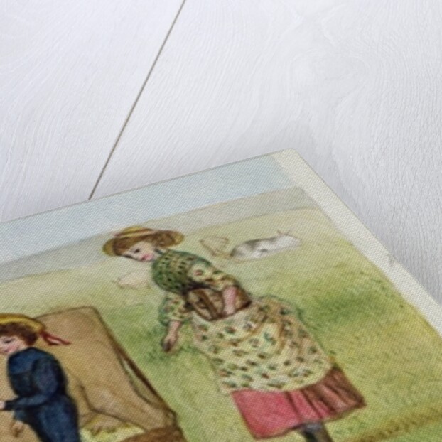 Milking Time, Addiscombe, 1883 by Rosa Petherick