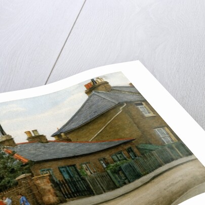 135 to 139 Oval Road: Croydon's Smallest Houses, 1921 by Evacustes Arthur Phipson