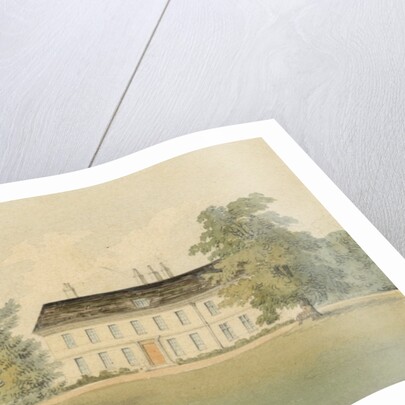 Parsonage of the Rev. Drummond, 1823 by John Hassell